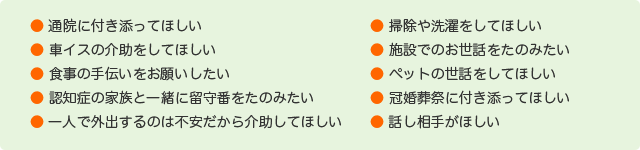 介護保険外サービス