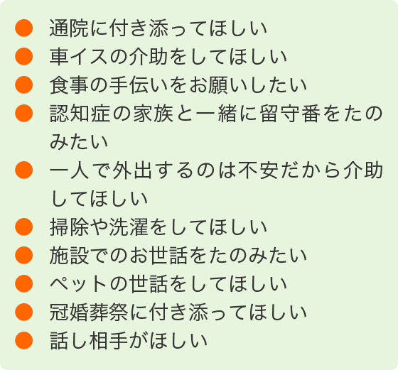 介護保険外サービス